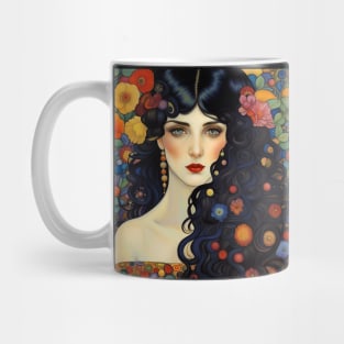 Art Nouveau Beauty gorgeous Bohemian woman Mug